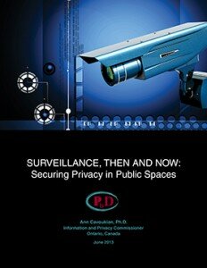 Surveillance Then and Now: Securing Privacy in Public Spaces